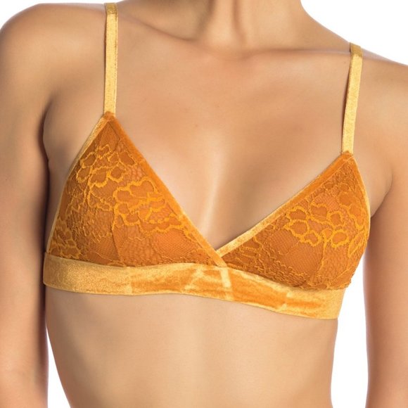 Shimera Other - Shimera - Lace & Velvet Bralette, S